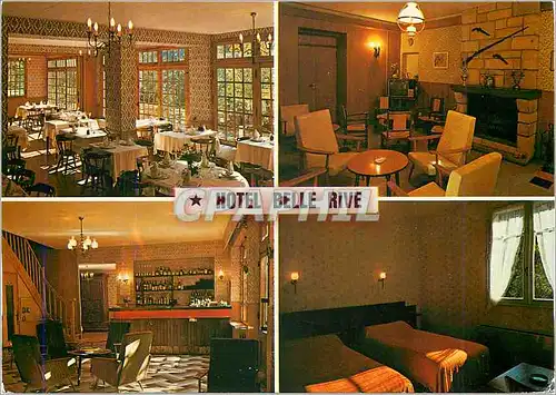 Cartes postales moderne Najac (Aveyron) Hotel Belle Rive Mazieres Proprietaires