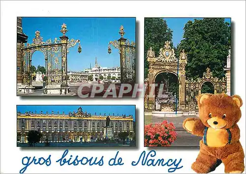 Moderne Karte En Lorraine Nancy (Meurthe et Moselle) Place Stanislas