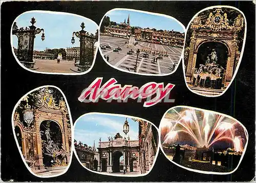 Cartes postales moderne Nancy (Meurthe et Moselle) Capitale de la Lorraine