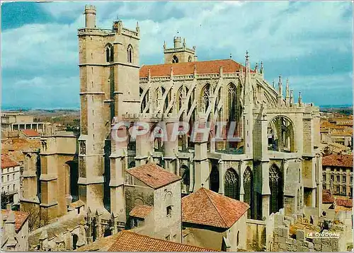 Cartes postales moderne Narbonne (Aude) Le chevet de la cathedrale Saint Just