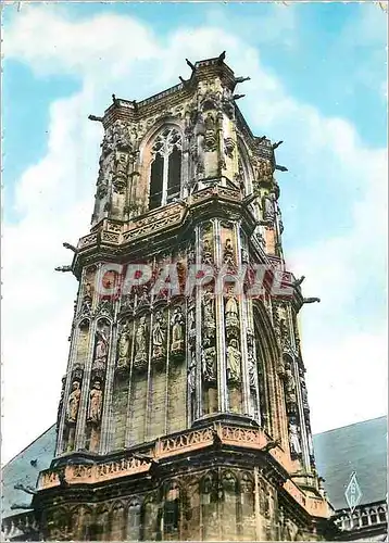Moderne Karte Nevers (Nievre) La Tour de la Cathedrale Saint Cyr (XVIe s)