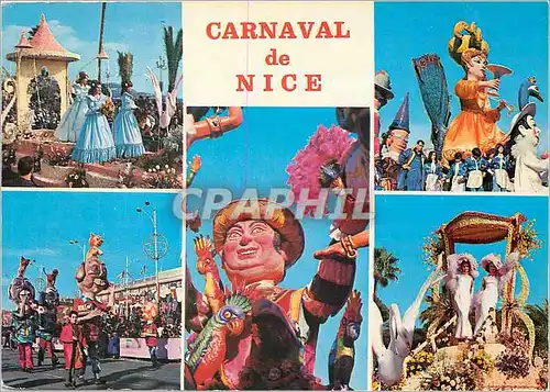 Cartes postales moderne Nice (A M) Carnavale de Nice Bataille de Fleurs