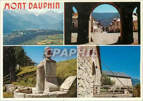 Cartes postales moderne Place Corte de Mont Dauphin