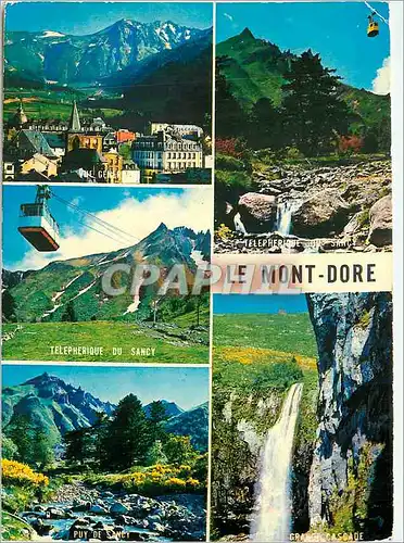 Cartes postales moderne L'Auvergne touristique le Mont Dore