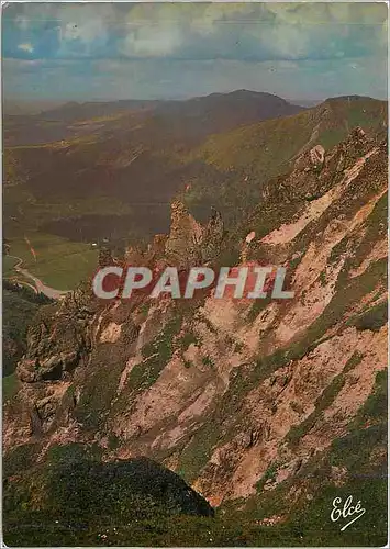 Cartes postales moderne Mont Dore (Puy de Dome) Les Aiguilles du Diable au Sancy alt 1886m