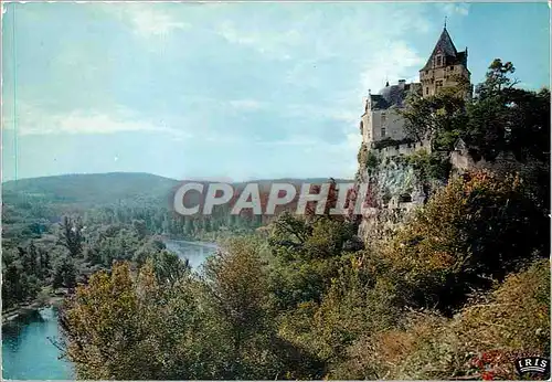 Cartes postales moderne Chateaux de la Dordogne Dominant la Dordogne le chateau de Montfort