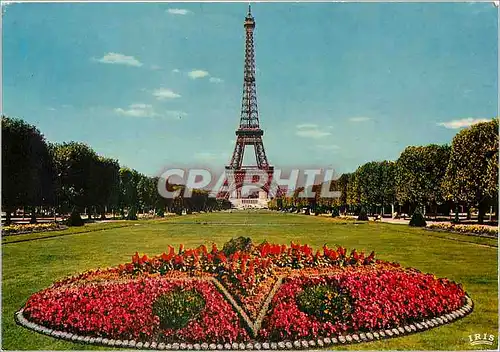 Cartes postales moderne Paris la Tour eiffel