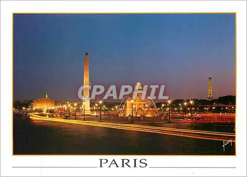 Cartes postales moderne Paris Place de la Concorde