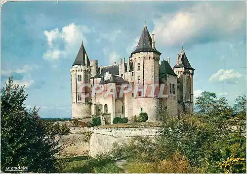 Cartes postales moderne Saumur (Maine et Loire) le chateau fin du XIVe