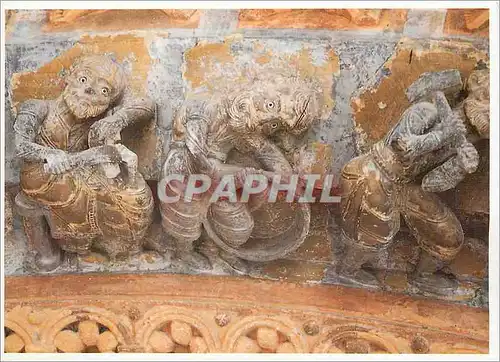 Cartes postales moderne Cathedrale Sainte Marie d'Oloron Detail du Portail (XIIe s) Les tonneliers