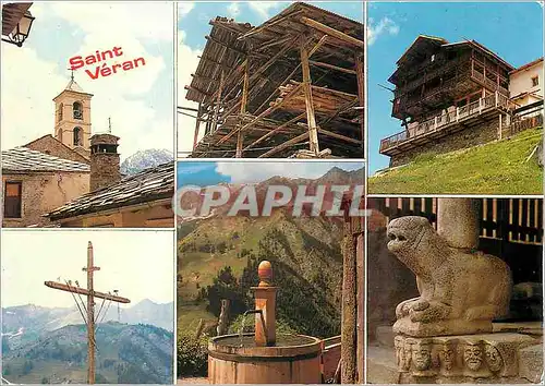 Cartes postales moderne Saint Veran (H A) alt 2040 m la plus haute commune habitee d'Europe