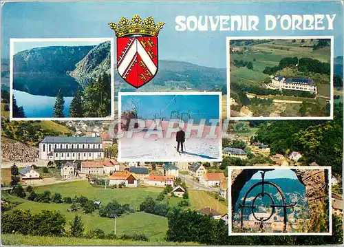 Cartes postales moderne Orbey (Haut Rhin) Lac Blanc Maison de Vacances Beau site vue generale