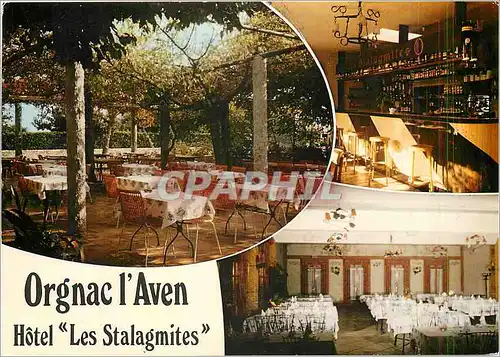 Cartes postales moderne Hotel Restaurant Les Stalagmites Logis de France Orgnac L'Aven