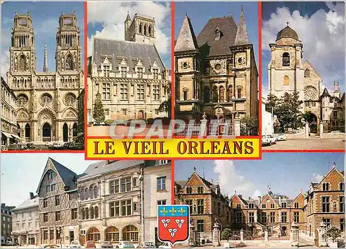 Cartes postales moderne Orleans (Loiret) La facade de la cathedrale Sainte Croix