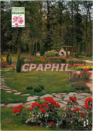 Cartes postales moderne Parc Floral Orleans la Source avril a octobre 1967