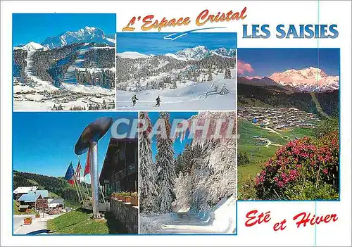 Cartes postales moderne L'Espace Cristal Les Saisies Savoie (alt 1650 m)