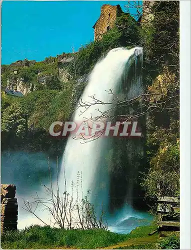 Moderne Karte Salles la Source (Aveyron) La Cascade