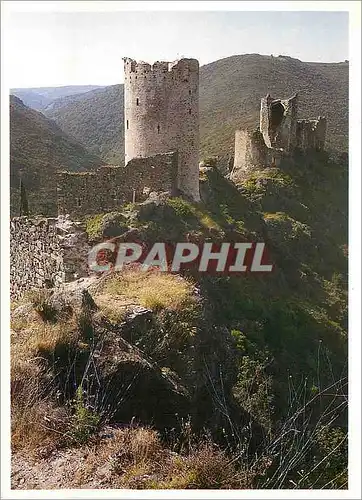 Cartes postales moderne Pays Cathare Chateaux de Lastours Tour Regine et Cabaret