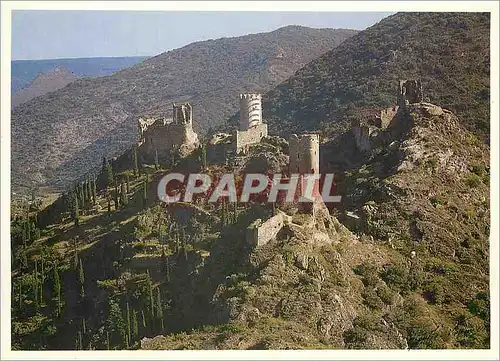 Cartes postales moderne Pays Cathare les Quatres Chateaux de Lastours Cabaret Tour Regine Fleur d'Espine et Quertinheux