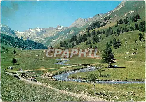 Cartes postales moderne Les Alpes Le Vallon du Lauzanier (Reserve Naturelle)