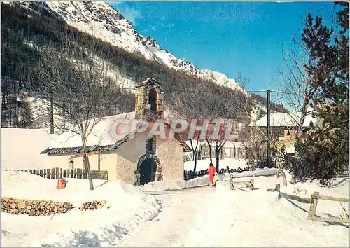 Cartes postales moderne Vallee de la Guyane la chapelle du Fontenil dans les environs du Lauzet