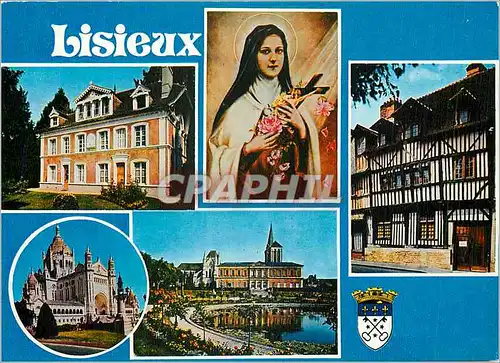 Cartes postales moderne Lisieux (Calvados) Les Buissonnets Saintes Therese de l'enfant Jesus