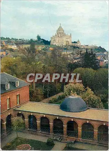 Cartes postales moderne Lisieux (Calvados) la Basilique vue du Carmel de l'Humilite a la Gloire