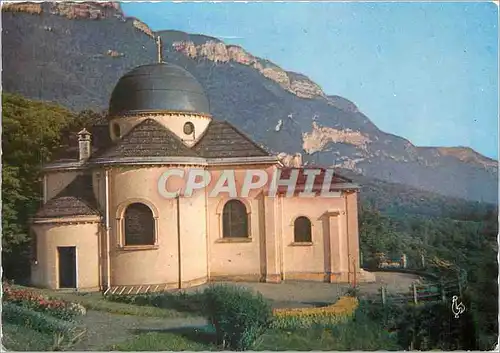 Cartes postales moderne Aix les Bains (Savoie) Les Corbieres alt 750 m chapelle du christ redempteur