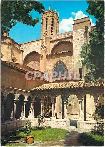 Cartes postales moderne  Aix en Provence Cathedrale Saint Sauveur le Cloitre et le Clocher