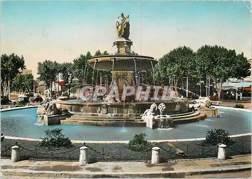 Cartes postales moderne La Cite du Roy Rene  Aix en Provence Grande Fontaine sur Rotonde (XIXe s)