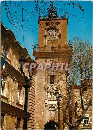 Cartes postales moderne  Aix en Provence L'Hotel de Ville et le Beffroit (XVIe s)