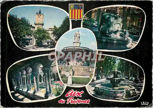Cartes postales moderne  Aix en Provence Reflets de Provence