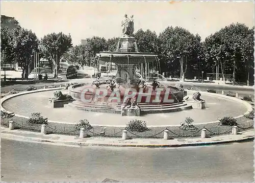 Cartes postales moderne  Aix en Provence La Grande Fontaine sur la Rotonde (XIXes)