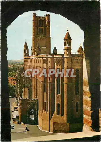 Cartes postales moderne Albi (Tarn) Ville d'Art centre de Tourisme la Basilique Ste Cecile (XIIIe s)