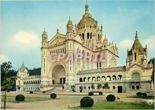 Cartes postales moderne Lisieux (Calvados) La Basilique