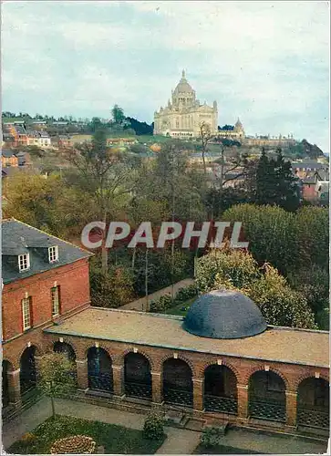 Cartes postales moderne Lisieux La Basilique vue du Carmel de l'Humilite a la Gloire