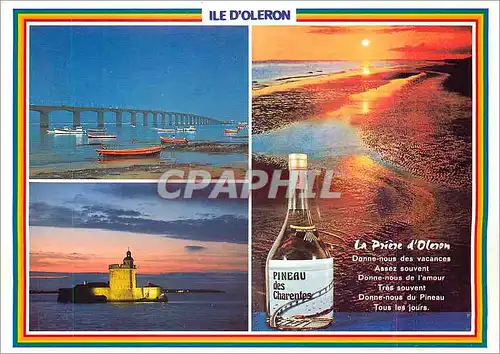 Moderne Karte Images de France Charente Maritime Ile d'Oleron