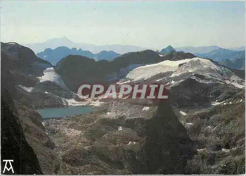 Cartes postales moderne Les Pyrenees centrales Lacs d'Oo Lac Glace 2659 m lac du Porillon 2575 m