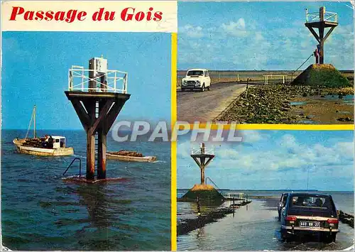 Cartes postales moderne Ile de Noirmoutier Le passage du Gois