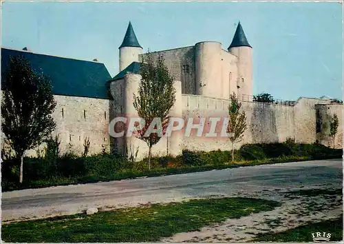 Moderne Karte Ile de Noirmoutier (Vendee) le Chateau (XIe s)