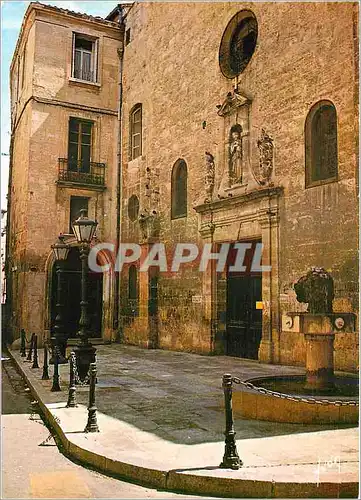 Cartes postales moderne Montpellier (Herault) L'ancienne Eglise des Augustins (Quartier Jacques Coeur)