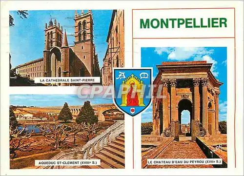 Cartes postales moderne Montpellier (Herault) Couleurs et Lumuere de France