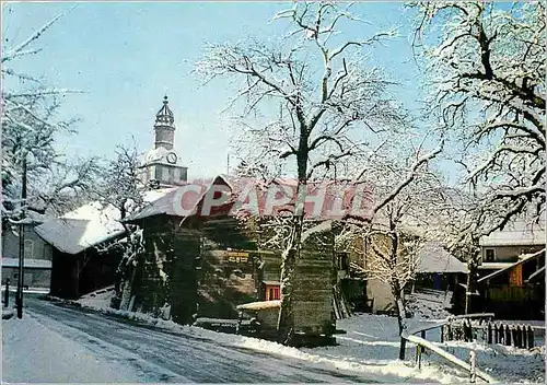 Moderne Karte Vilage de Montriond (Haute Savoie)