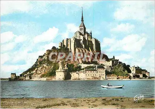 Cartes postales moderne Monte Saint Michel (Manche) Depart pour la Peche