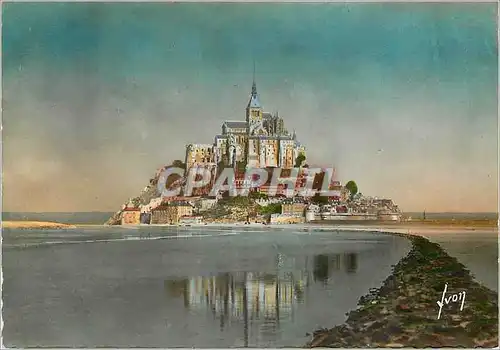 Cartes postales moderne Monte Saint Michel (Manche) Reflet dans le Couesnon