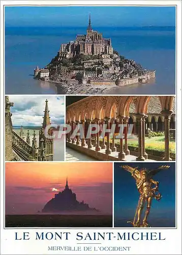 Cartes postales moderne Monte Saint Michel (Manche)