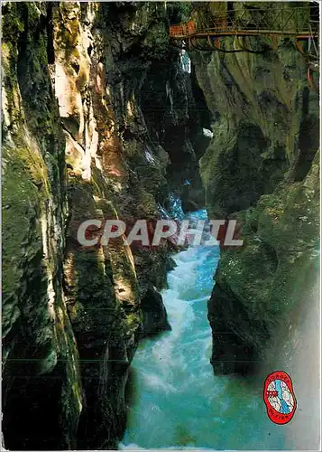Cartes postales moderne Lovagny (Haute Savoie) Gorges du Fer le soleil dans les gorges