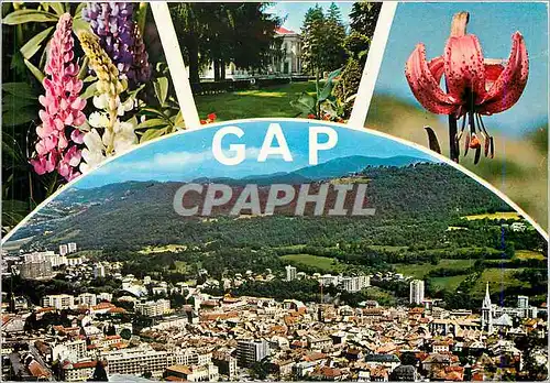 Cartes postales moderne Les Hautes Alpes Gap (alt 740 m) sur la route du Soleil