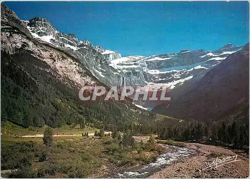 Moderne Karte Regards sur les Pyrenees le cirque de Gavarnie