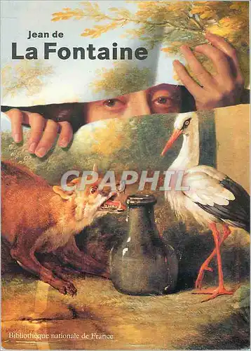 Cartes postales moderne Jean la Fontaine Bibliotheque nationale de France